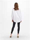 ONLCORINA LS LOOSE SHIRT WVN bright white