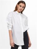 ONLCORINA LS LOOSE SHIRT WVN bright white
