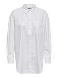 ONLCORINA LS LOOSE SHIRT WVN bright white