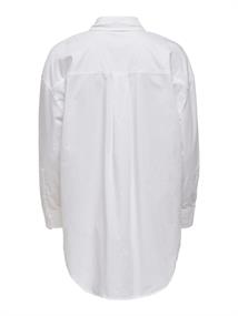 ONLCORINA LS LOOSE SHIRT WVN bright white