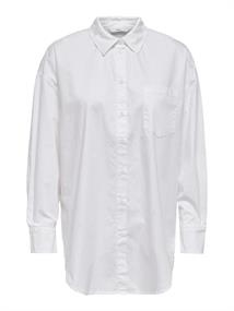 ONLCORINA LS LOOSE SHIRT WVN bright white