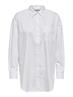 ONLCORINA LS LOOSE SHIRT WVN bright white