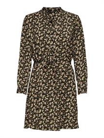 ONLCORY LIFE L/S V-NECK TUNIC WVN NOOS black-sarah ditsy flower