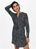 ONLCORY LIFE L/S V-NECK TUNIC WVN NOOS black