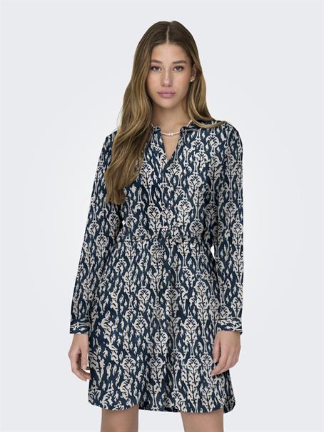 ONLCORY LIFE L/S V-NECK TUNIC WVN NOOS total eclipse