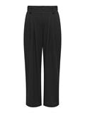 ONLCRISTINA HW WAFFLE WIDE PANT CC PNT black