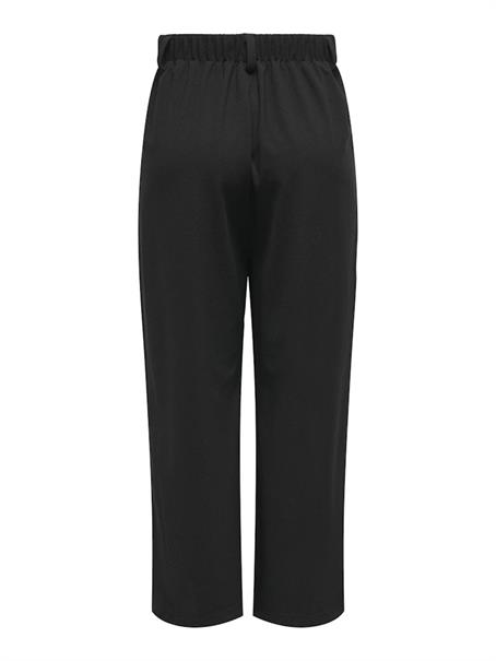 ONLCRISTINA HW WAFFLE WIDE PANT CC PNT black