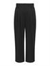 ONLCRISTINA HW WAFFLE WIDE PANT CC PNT black