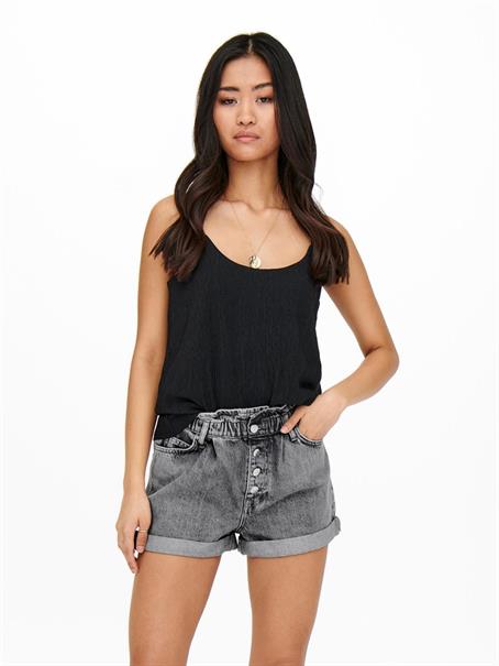 ONLCUBA PAPERBAG DNM SHORTS NOOS grey denim