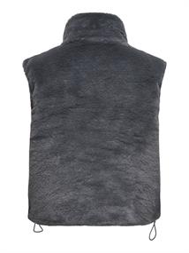 ONLDANA FAUX FUR REV.WAISTCOAT OTW CC blackened pearl