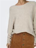 ONLDANIELLA L/S PULLOVER KNT NOOS ecru