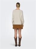 ONLDANIELLA L/S PULLOVER KNT NOOS ecru