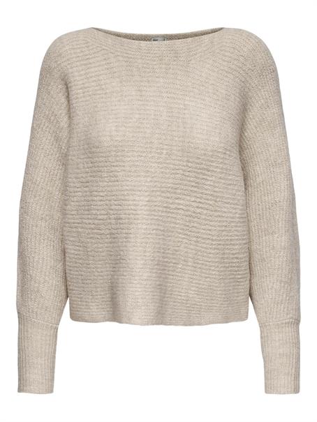 ONLDANIELLA L/S PULLOVER KNT NOOS ecru
