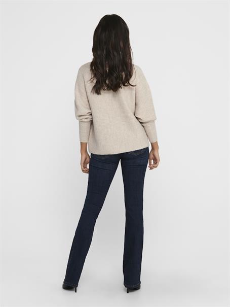 ONLDANIELLA L/S PULLOVER KNT NOOS ecru