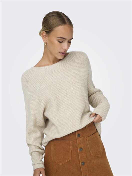 onldaniella-l-s-pullover-knt-noos-ecru