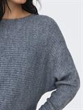 ONLDANIELLA L/S PULLOVER KNT NOOS grisaille