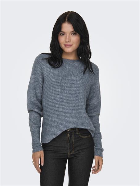 ONLDANIELLA L/S PULLOVER KNT NOOS grisaille