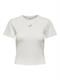 ONLDANIELLA S/S RIB TOP CS JRS cloud dancer3