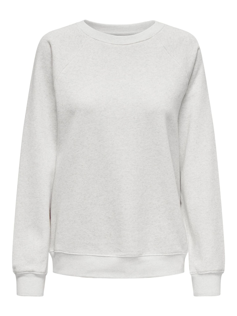 Only Damen Sweatshirt ONLDAZE L/S O-NECK CC SWT light grey melange  