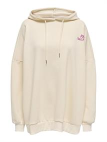 ONLDAZE L/S OVERSIZE HOOD CS SWT birch