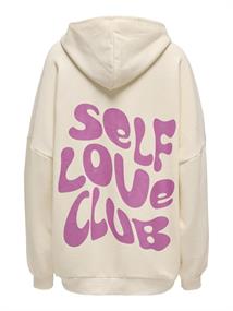 ONLDAZE L/S OVERSIZE HOOD CS SWT birch