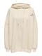 ONLDAZE L/S OVERSIZE HOOD CS SWT birch