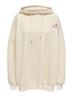 ONLDAZE L/S OVERSIZE HOOD CS SWT birch