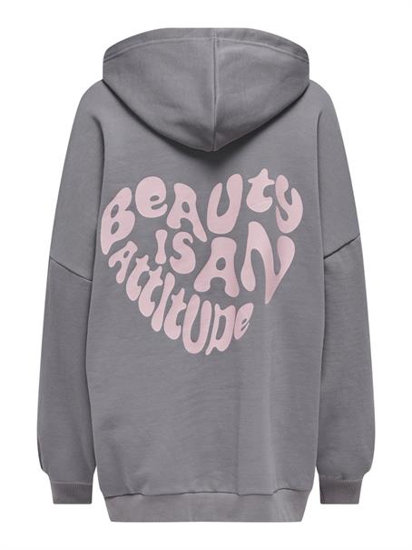 ONLDAZE L/S OVERSIZE HOOD CS SWT december sky