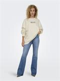 ONLDAZE L/S PARTY O-NECK SWT cloud dancer