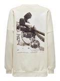 ONLDAZE L/S PARTY O-NECK SWT cloud dancer