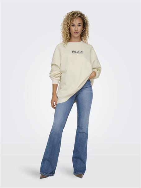ONLDAZE L/S PARTY O-NECK SWT cloud dancer