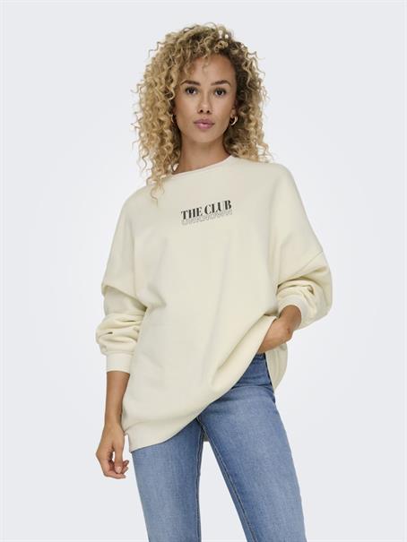 ONLDAZE L/S PARTY O-NECK SWT cloud dancer