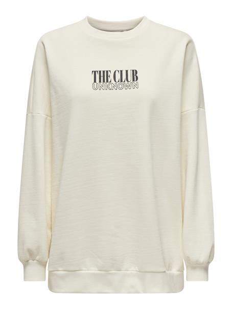 ONLDAZE L/S PARTY O-NECK SWT cloud dancer
