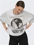 ONLDAZE L/S PARTY O-NECK SWT light grey melange