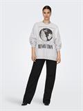 ONLDAZE L/S PARTY O-NECK SWT light grey melange