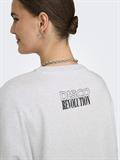 ONLDAZE L/S PARTY O-NECK SWT light grey melange