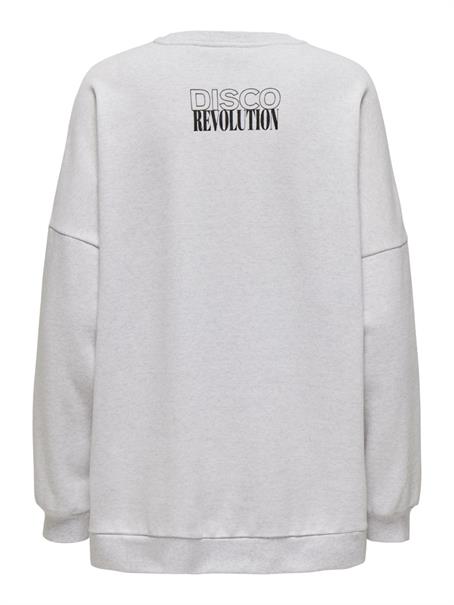 ONLDAZE L/S PARTY O-NECK SWT light grey melange
