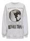 ONLDAZE L/S PARTY O-NECK SWT light grey melange