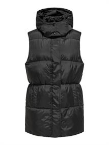 ONLDEMY PADDED WAISTCOAT OTW NOOS black 1