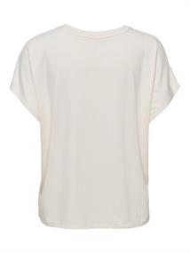 -ONLDINA S/S TOP JRS cream pink