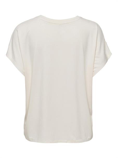 -ONLDINA S/S TOP JRS cream pink