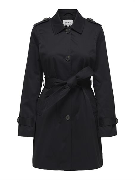 ONLDISA LIFE SB TRENCHCOAT CC OTW black