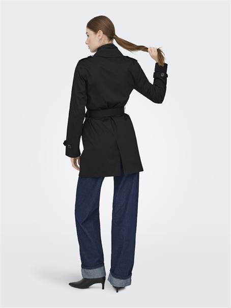 ONLDISA LIFE SB TRENCHCOAT CC OTW black