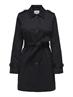 ONLDISA LIFE SB TRENCHCOAT CC OTW black