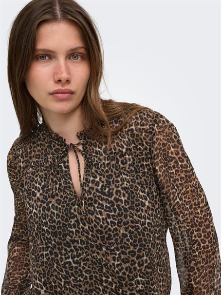 ONLDITSY L/S BLOUSE WVN NOOS silver mink