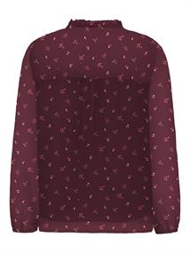 ONLDITSY L/S BLOUSE WVN NOOS windsor wine