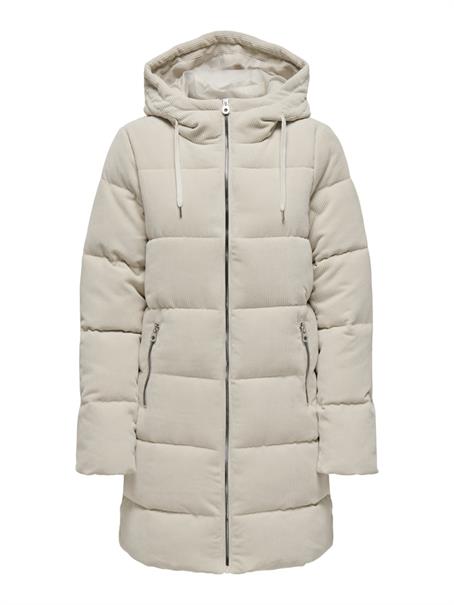 ONLDOLLY LONG CORDUROY PUFFER OTW moonstruck