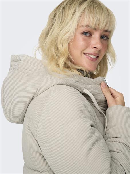 ONLDOLLY LONG CORDUROY PUFFER OTW moonstruck