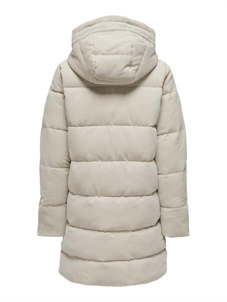 ONLDOLLY LONG CORDUROY PUFFER OTW moonstruck