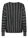 ONLDOMINIQUE LS GLITTER V-NECK CS KNT black